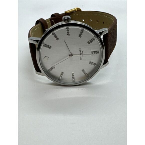 Kate Spade New York 0095 Women\'s Brown Leather Analog Dial Quartz Watch JNA279